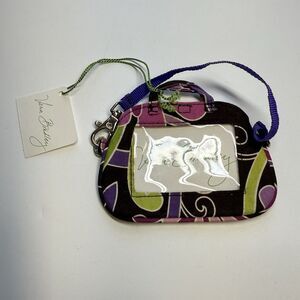 Vera Bradley Luggage Tag Purple Punch New